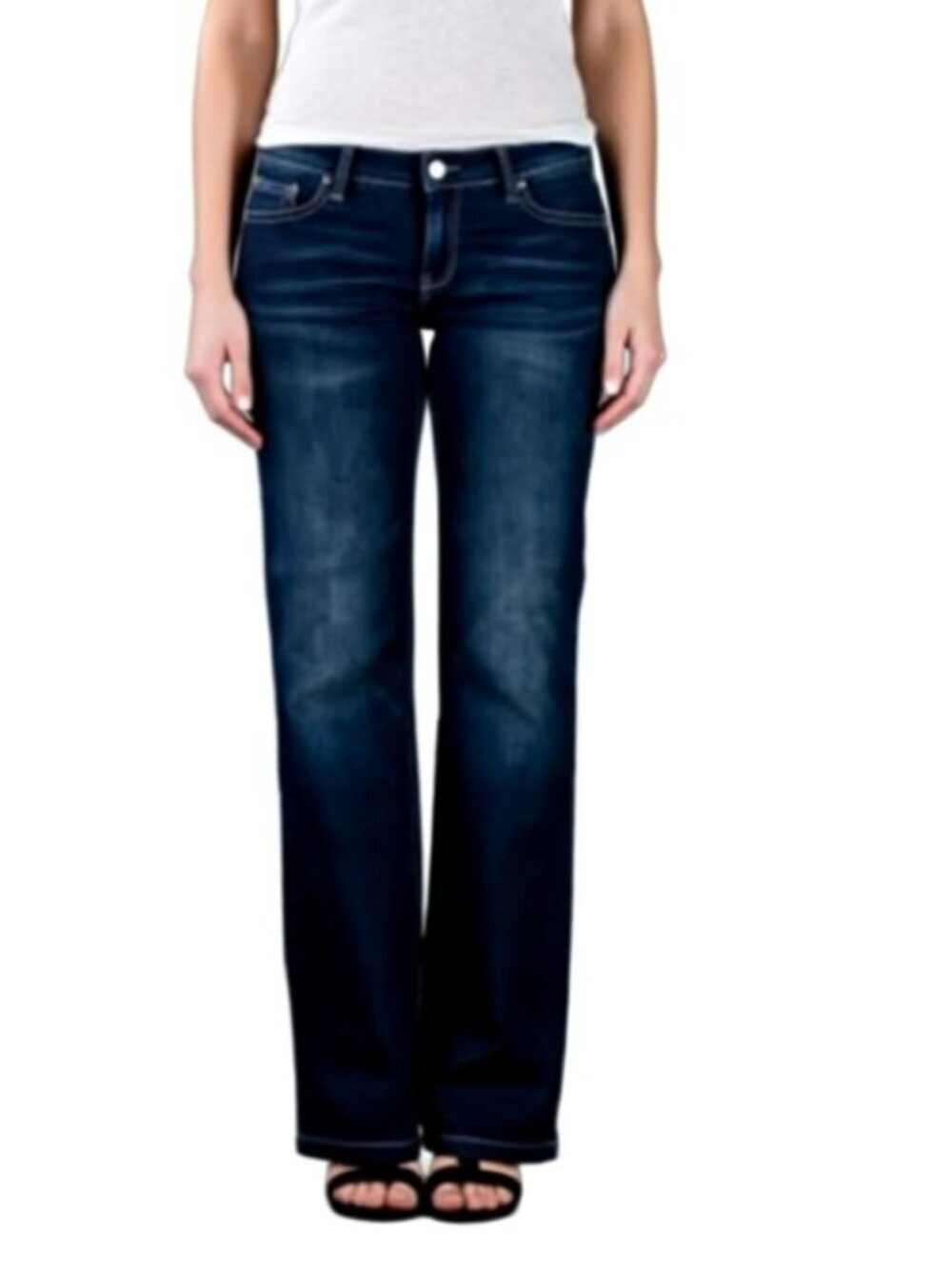 Time & Tru Women's Jeans, Size 16 P, Straight (WJTT1)